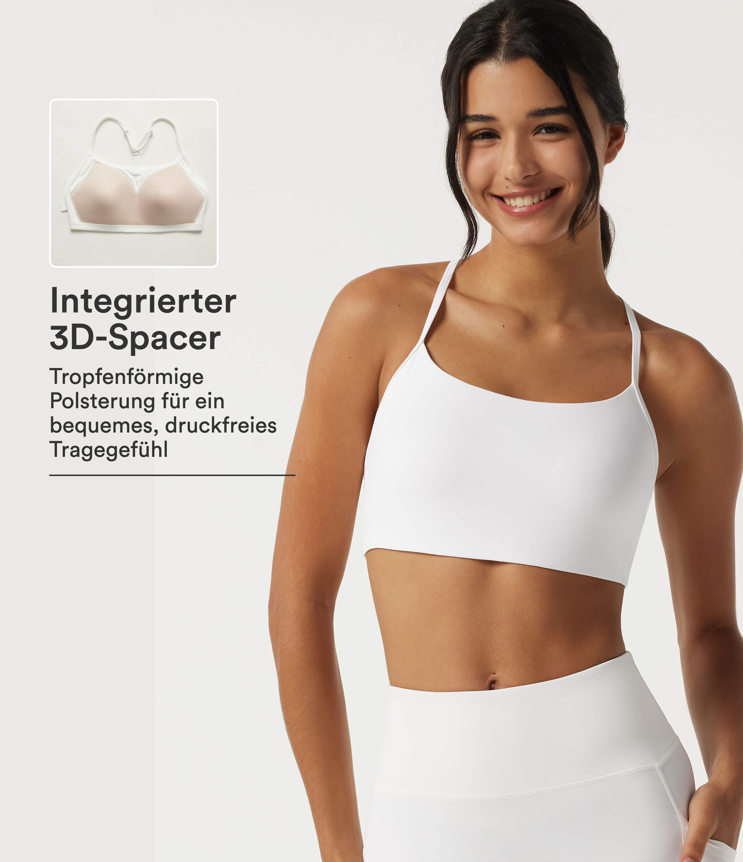 SoftlyZero™ Plush - Sport-BH mit leichtem Support und vorgeformten Cups