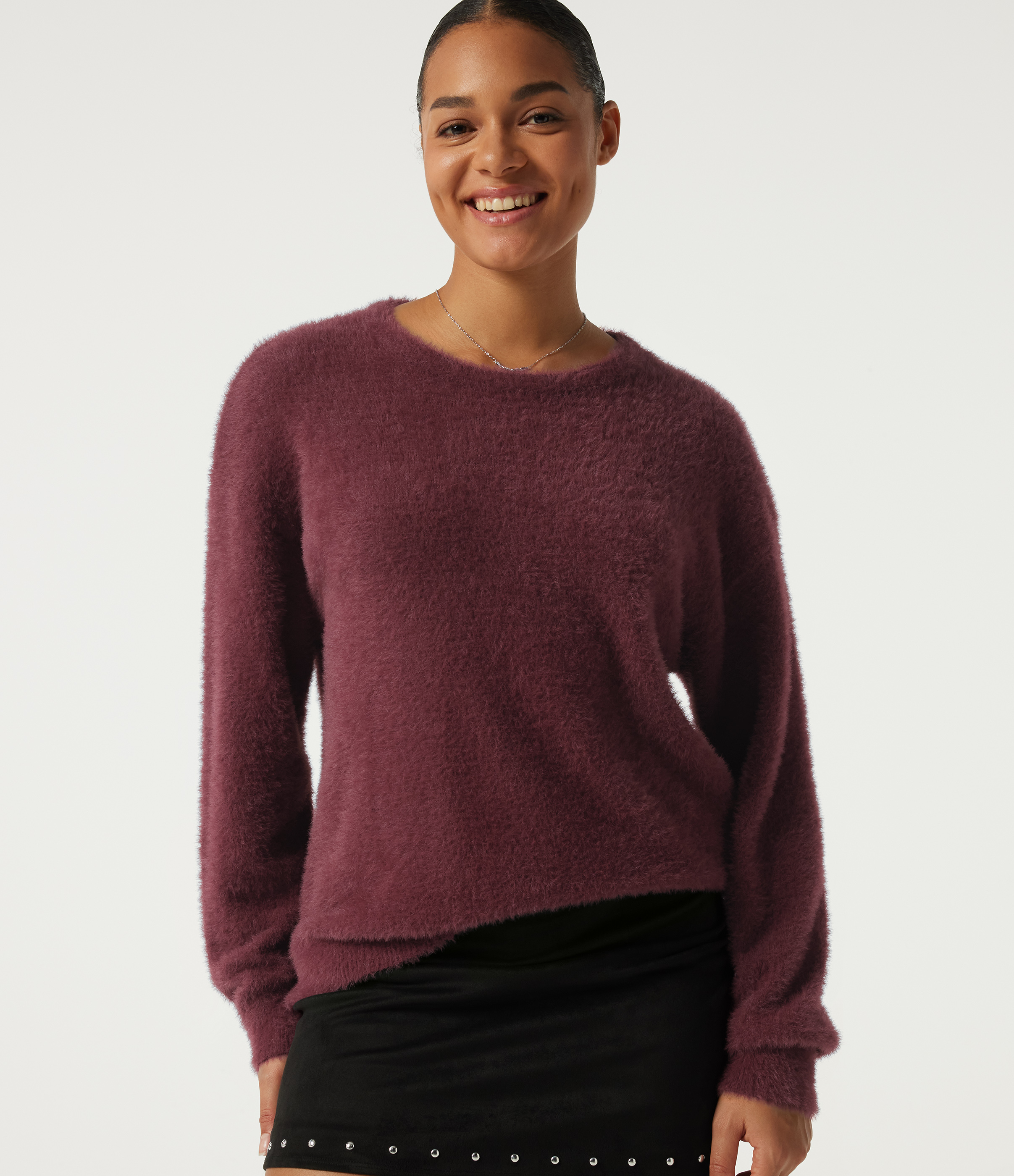 Round Neck Long Sleeve Casual Sweater
