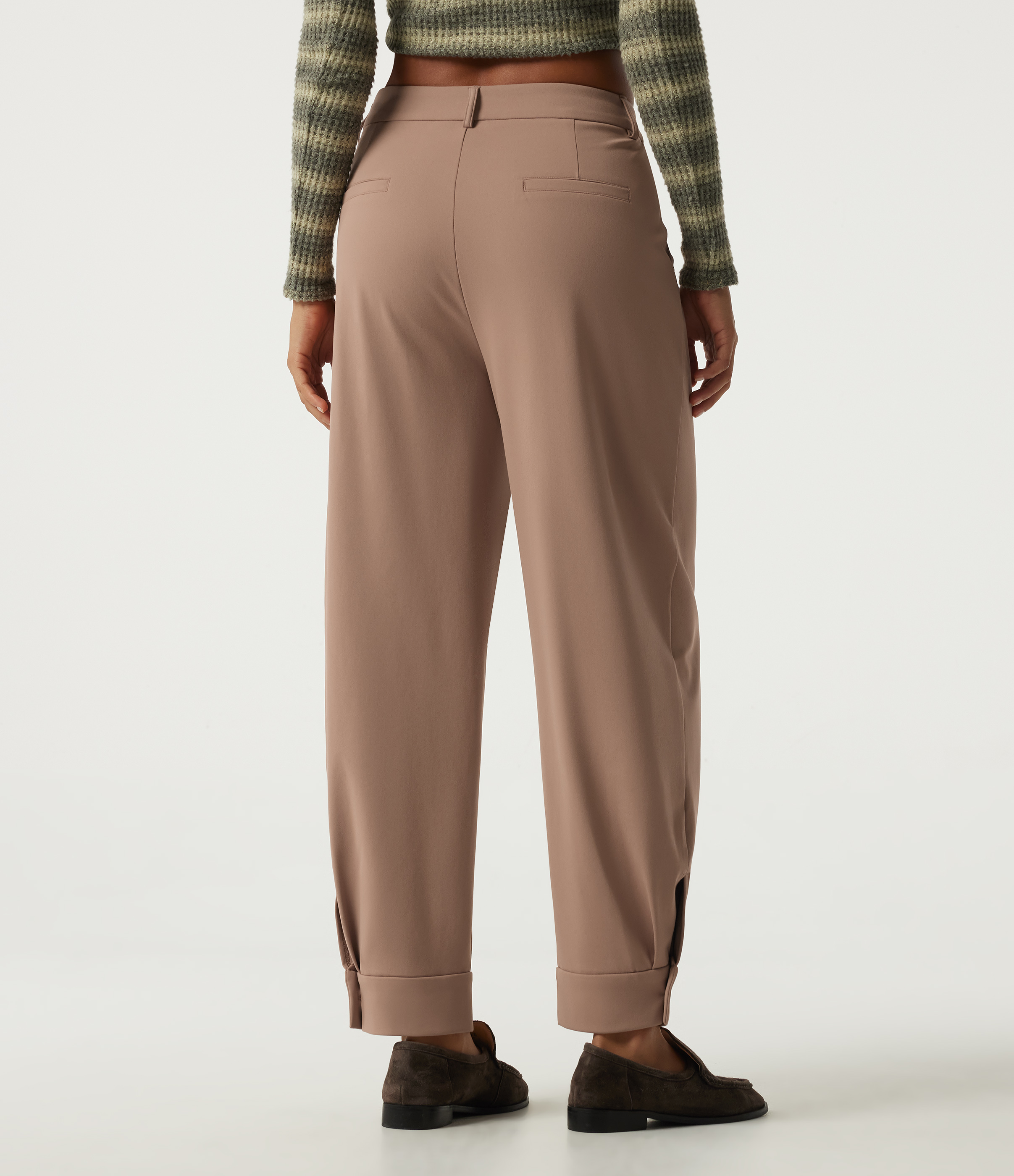 Burro Halara Flex™ DayStretch High Waisted Straight Leg Work Pants with Pockets / 2