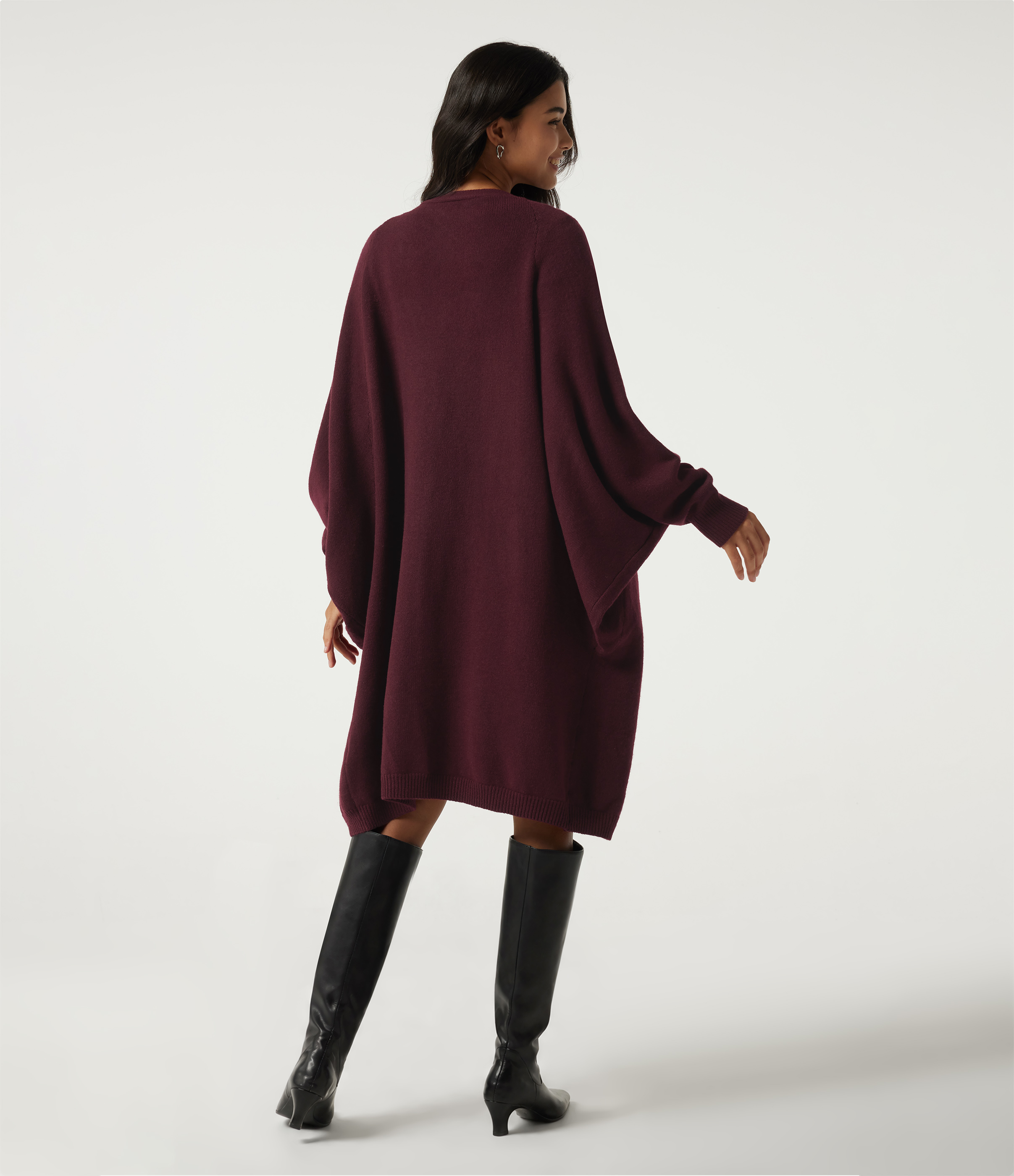 Mulled Night Cardigan à manches raglan avec poches / 2