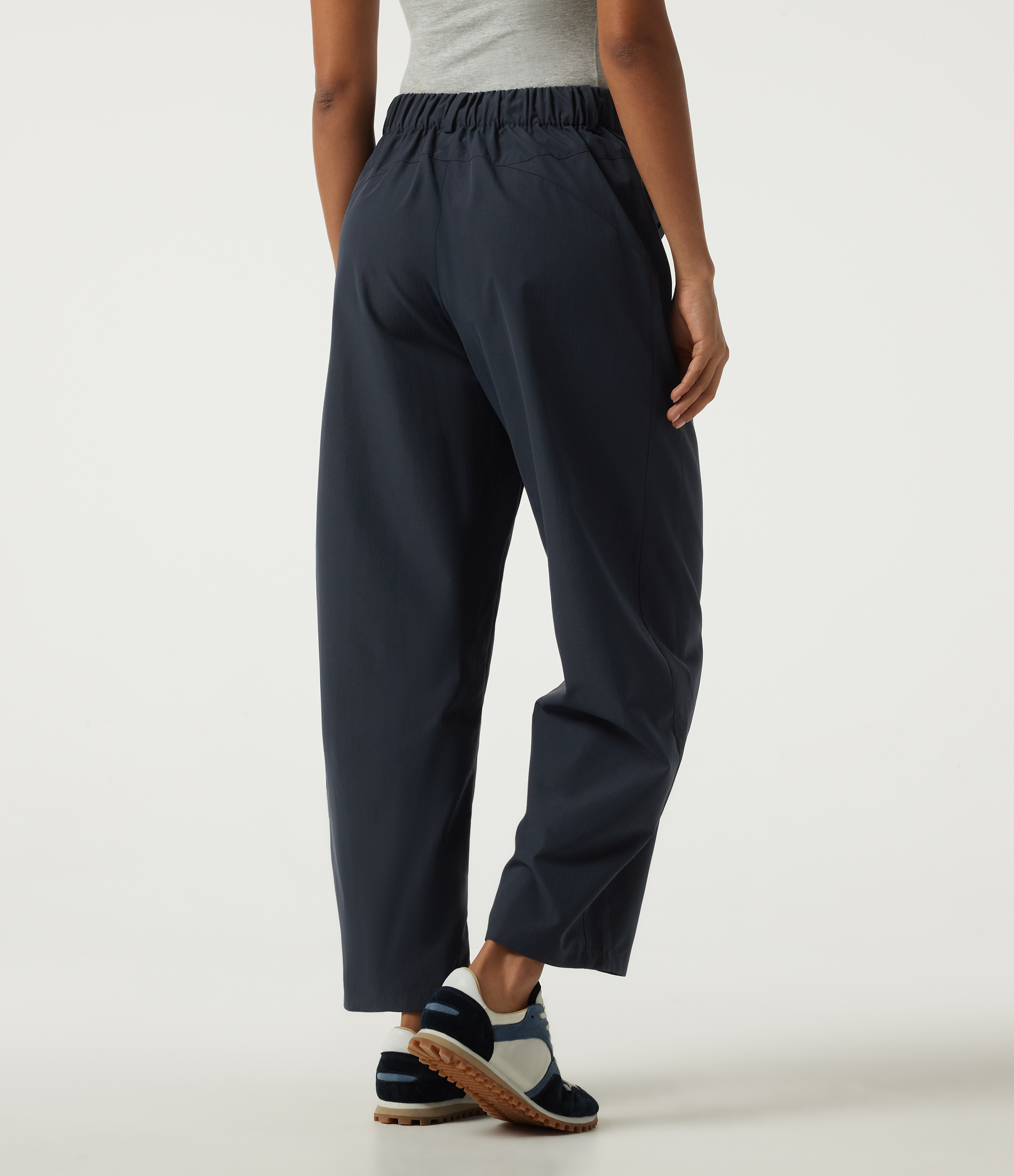 Carbon Pantalon de randonnée taille haute à jambe en forme de tonneau avec poches / 2