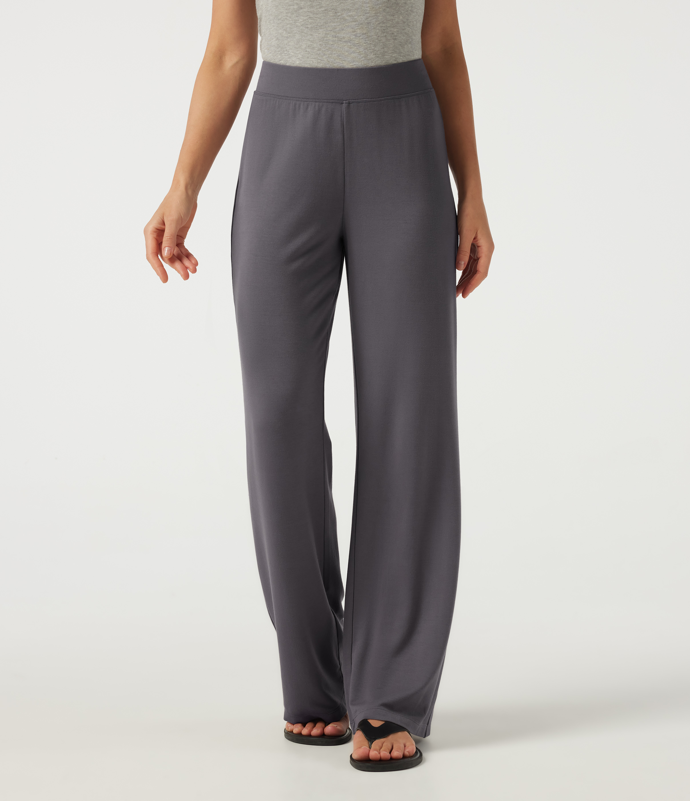Low Rise Straight Leg Casual Pants