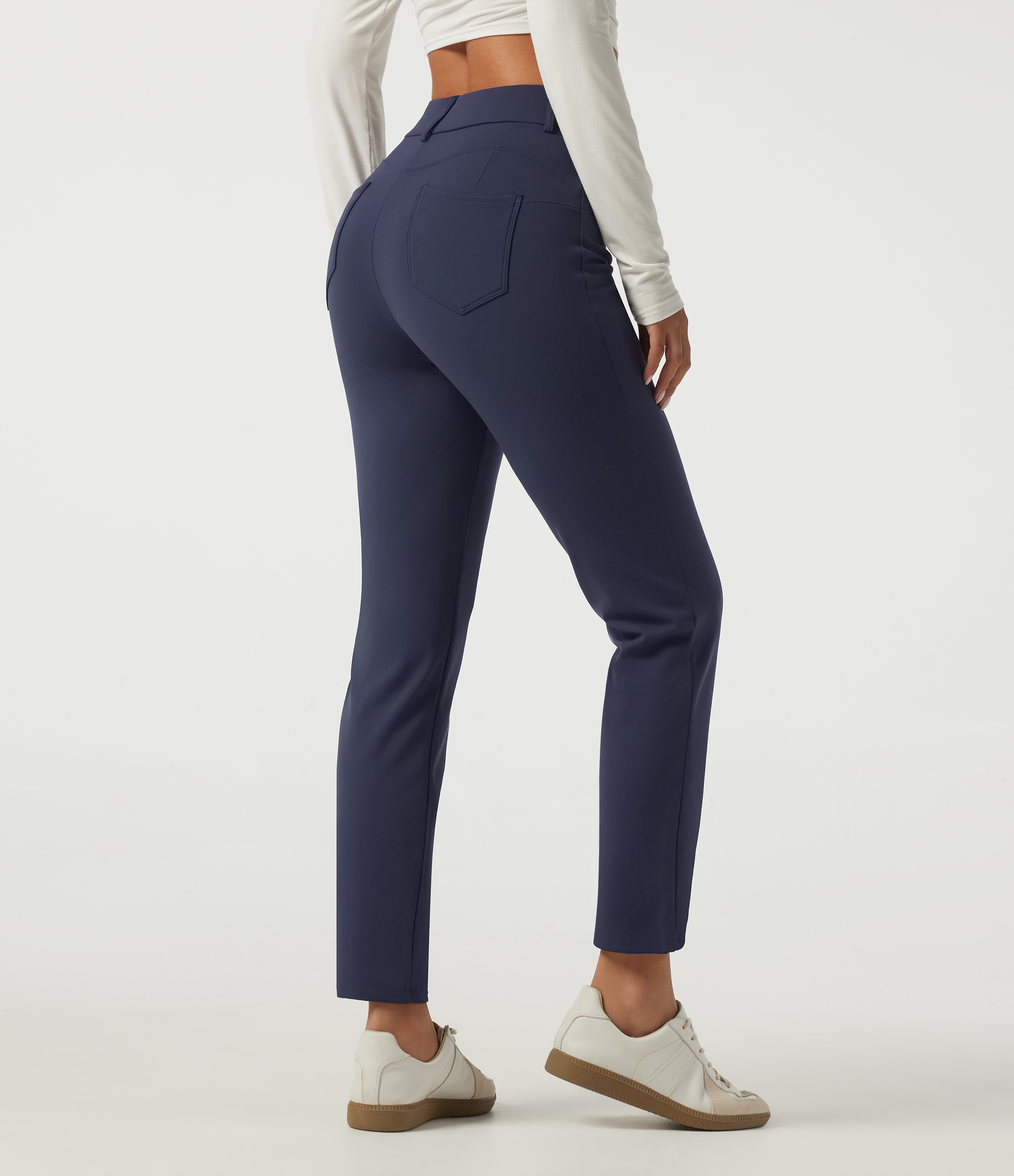 Overture SoftlyZero™ Plush Thermal High Waisted Skinny Casual Pants with Pockets / 2