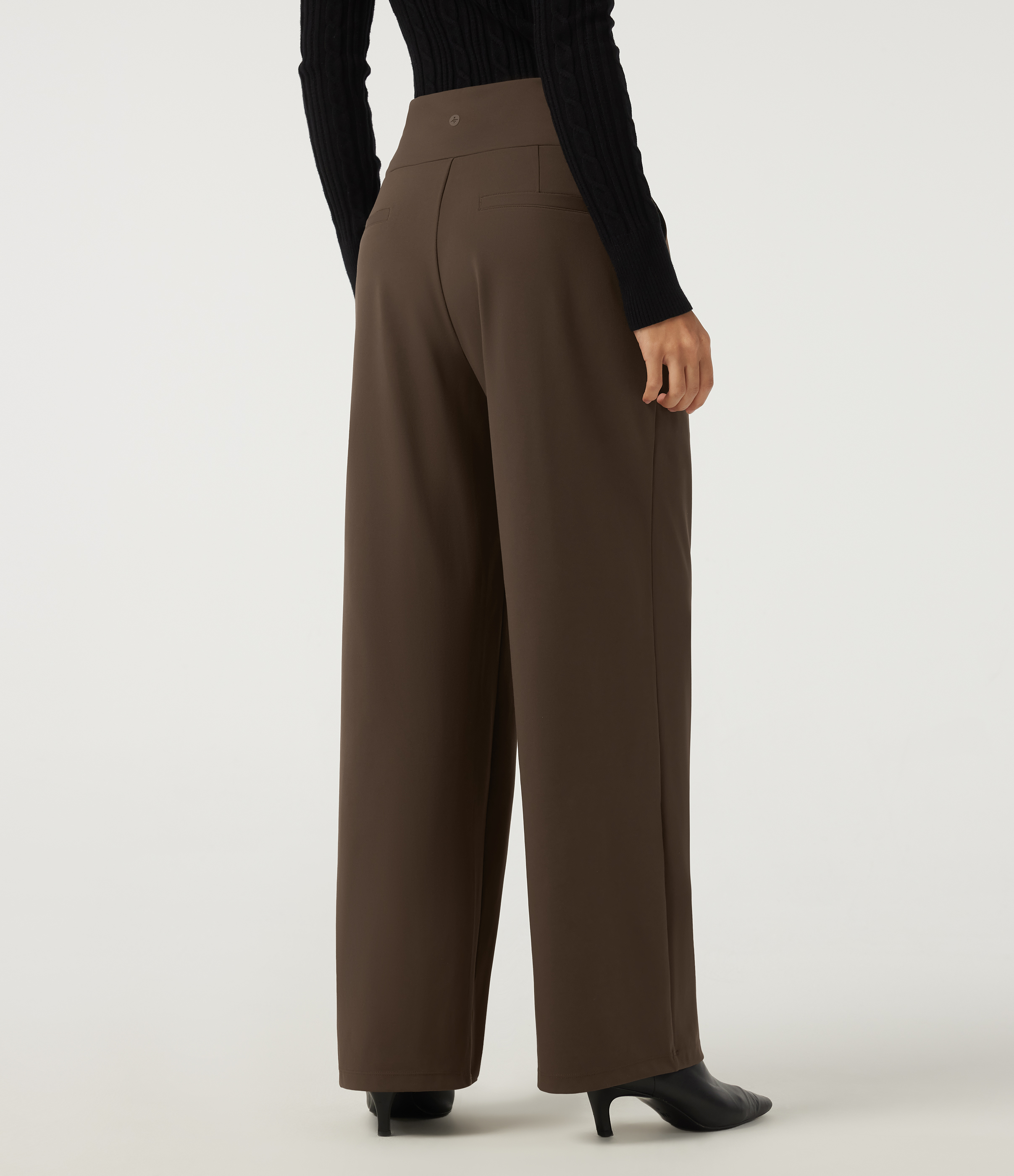 Chocolate Martini Halara Flex™ DayStretch High Waisted Wide Leg Work Pants with Pockets / 2