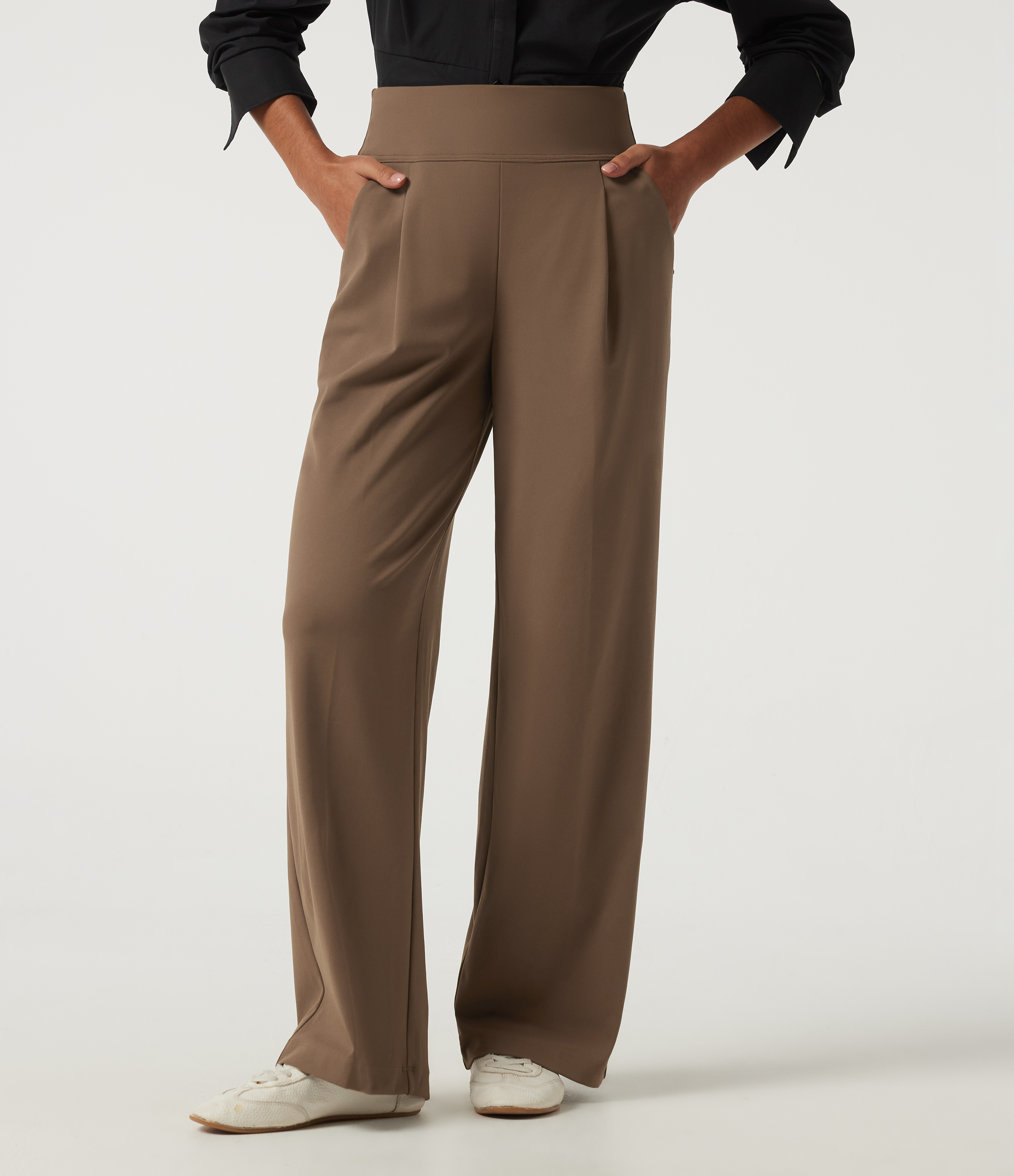 Halara DayStretch™ High Waisted Straight Leg Work Pants with Pockets