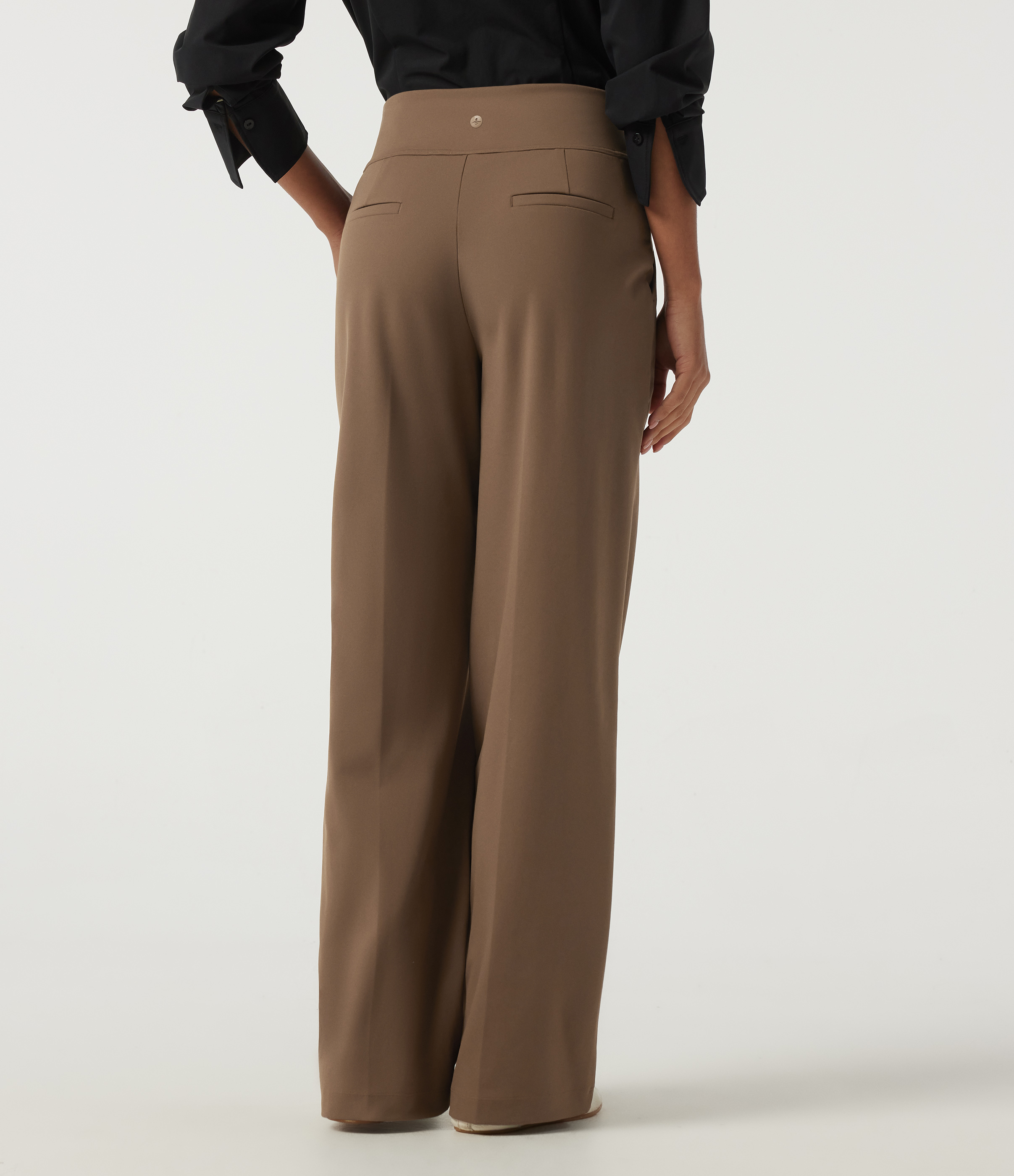 Sepia Halara DayStretch™ - Bürohose mit hohem Bund, Seitentaschen und geradem Bein / 2