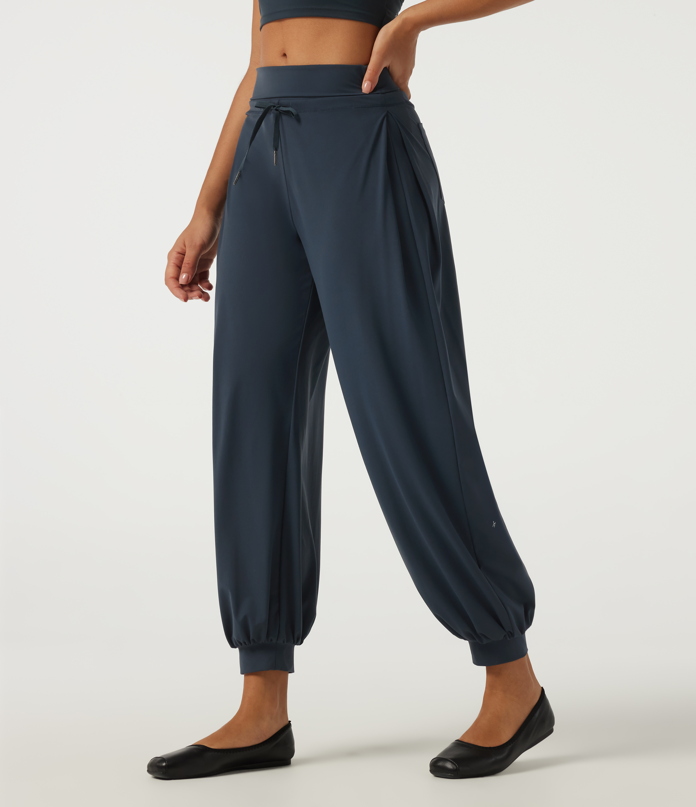 Halara UltraSculpt™ High Waisted Drawstring Running Joggers with Pockets