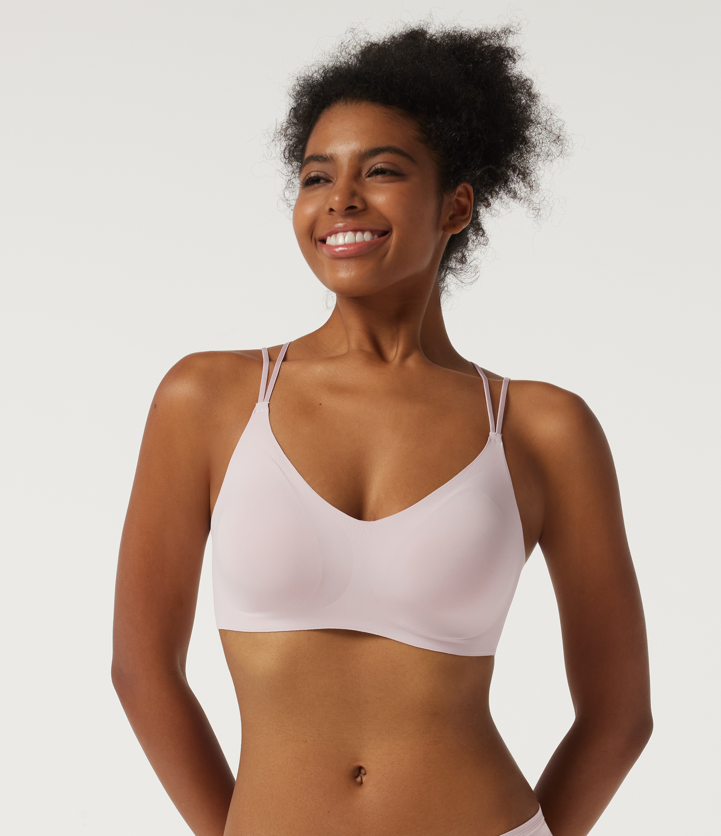 Pebble Mist Brassière col V avec boucle réglable / 2