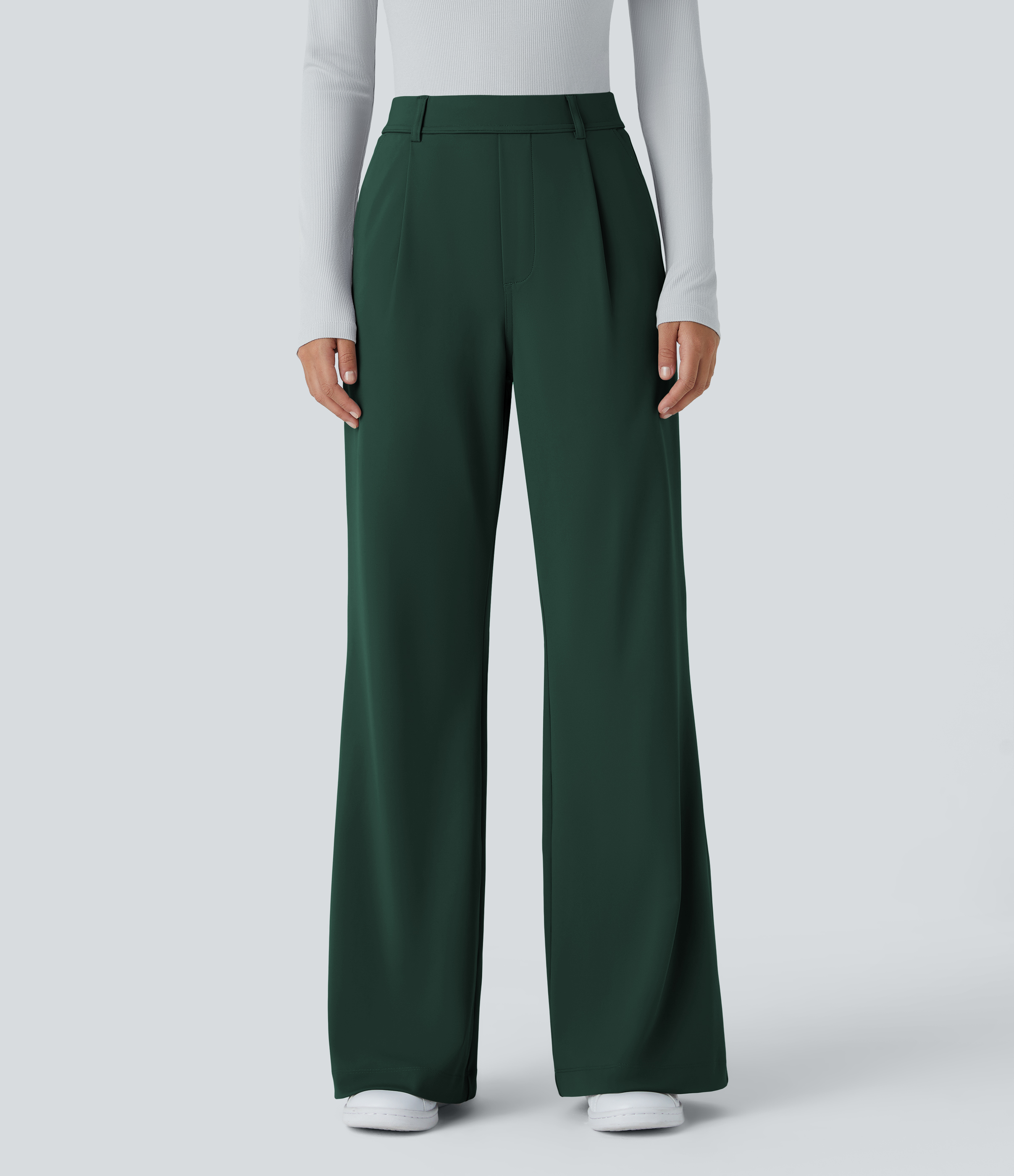 Halara Flex™ DayStretch High Waisted Pocket Work Flare Pants
