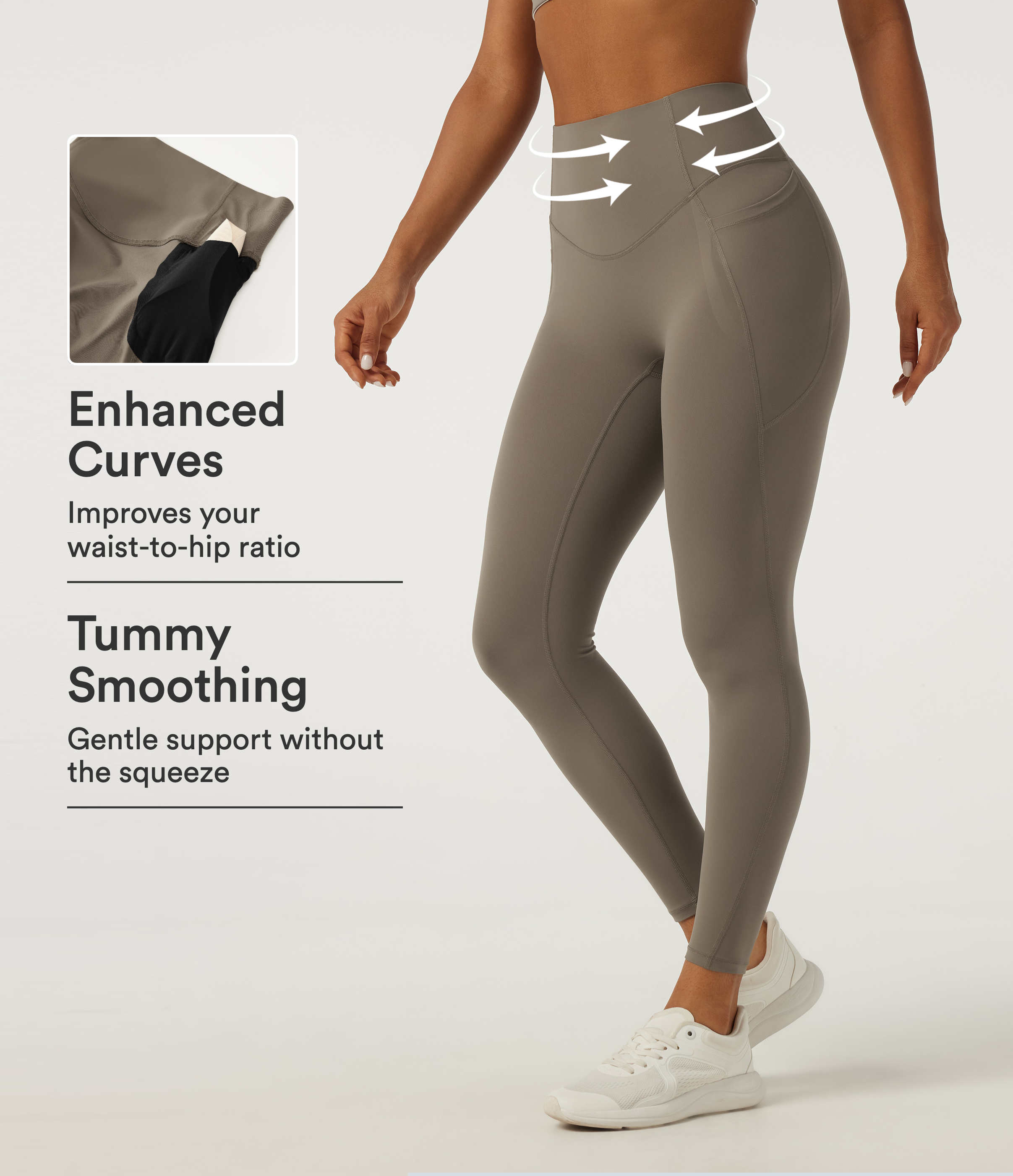 Halara UltraSculpt™ High Waisted Tummy Control Skinny Training Leggings with Pockets