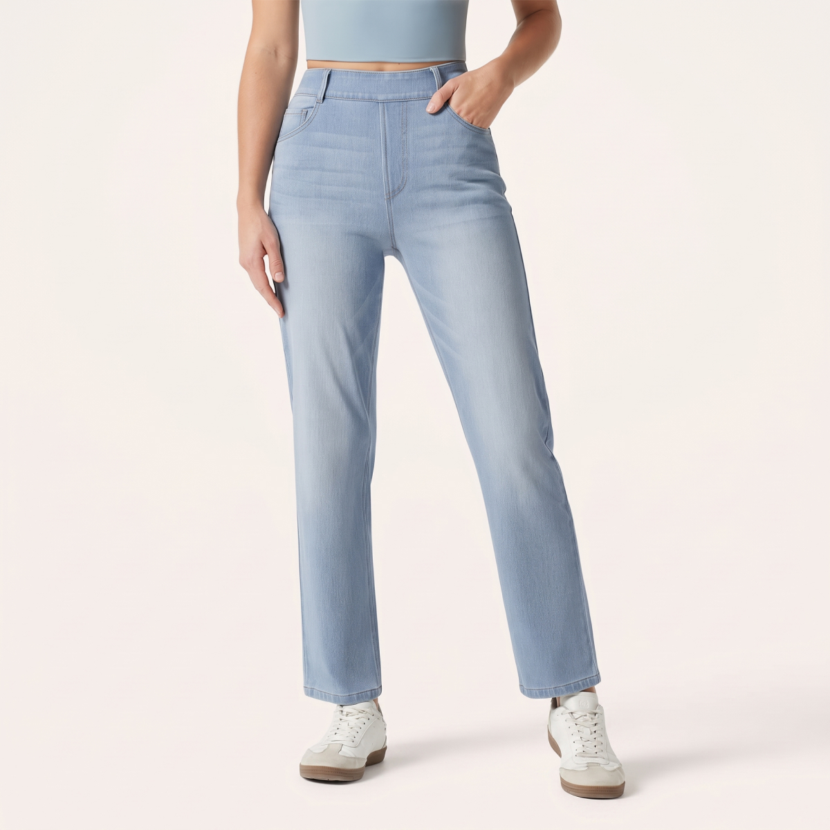Straight Leg Jeans