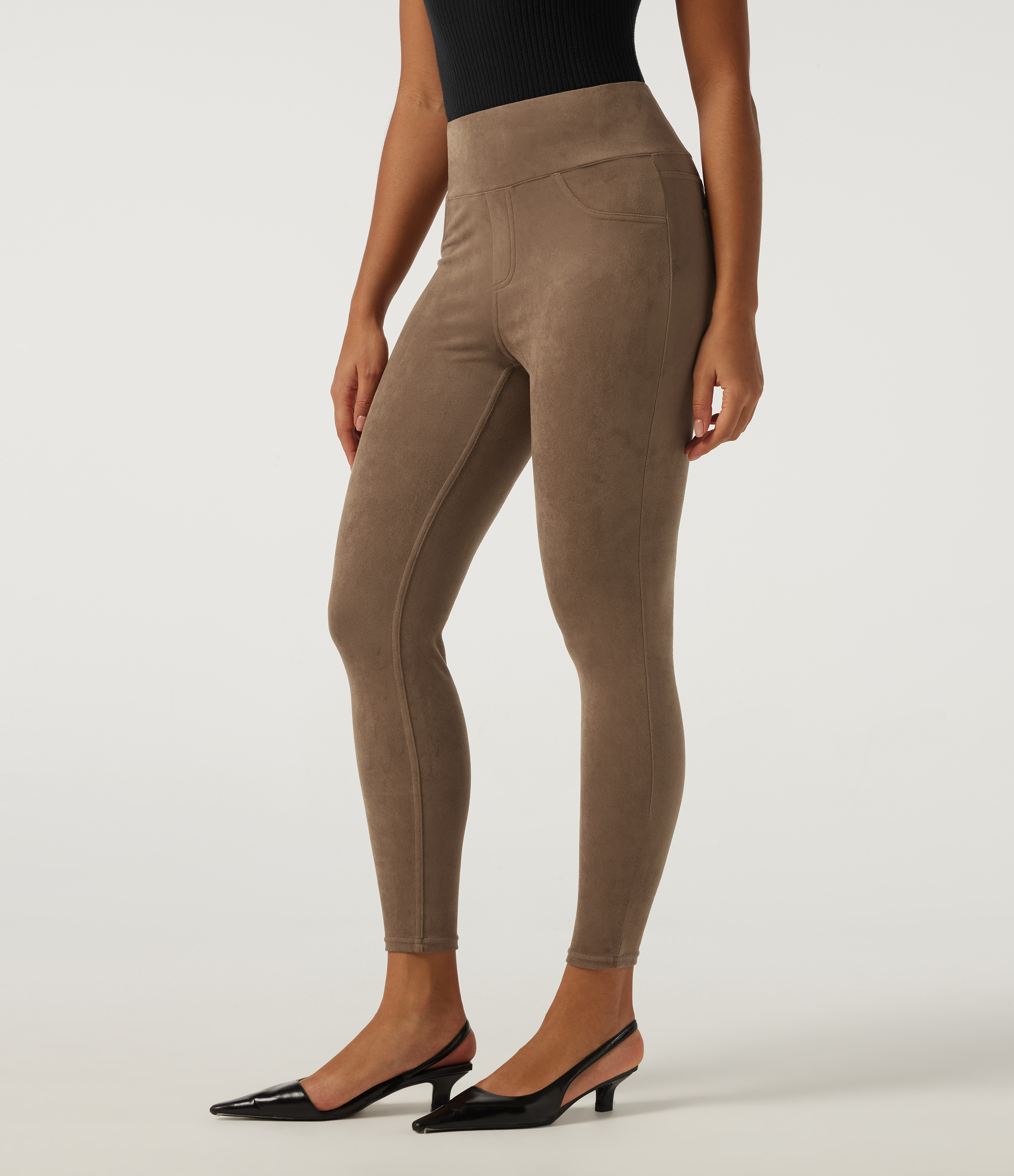 High Waisted Skinny Casual Leggings with Pockets