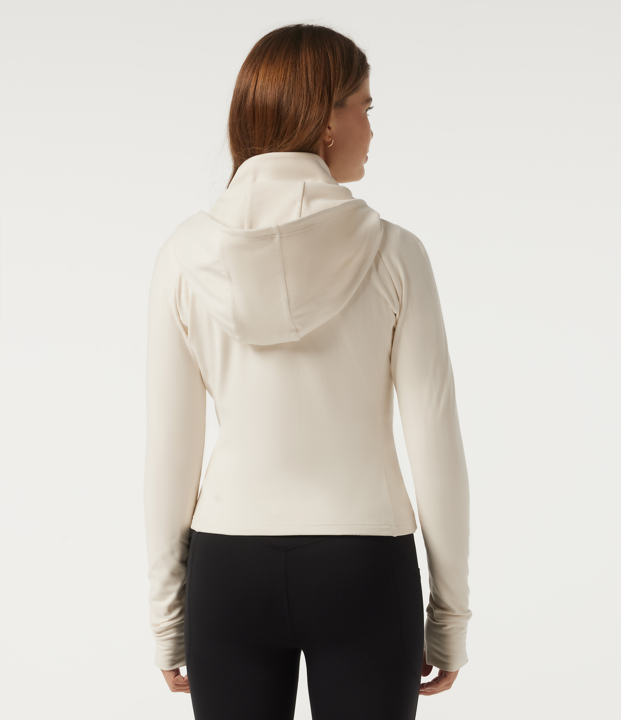 Egret PuffFlex Wrinkle Recovery Hooded Quilted Casual Padded Jacket with Pockets and Thumbholes / 2