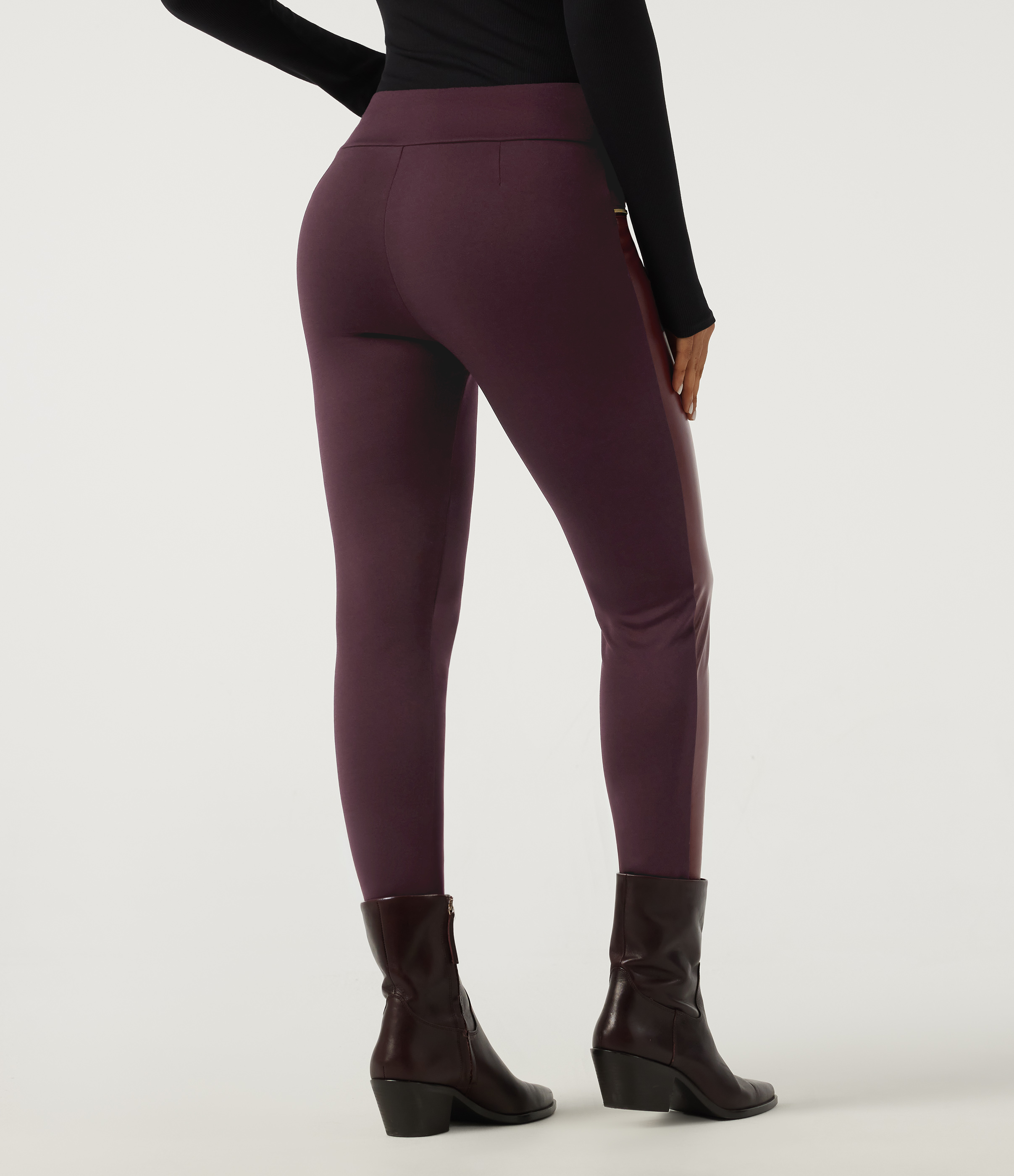 Winetasting High Waisted Skinny Casual Leggings / 2