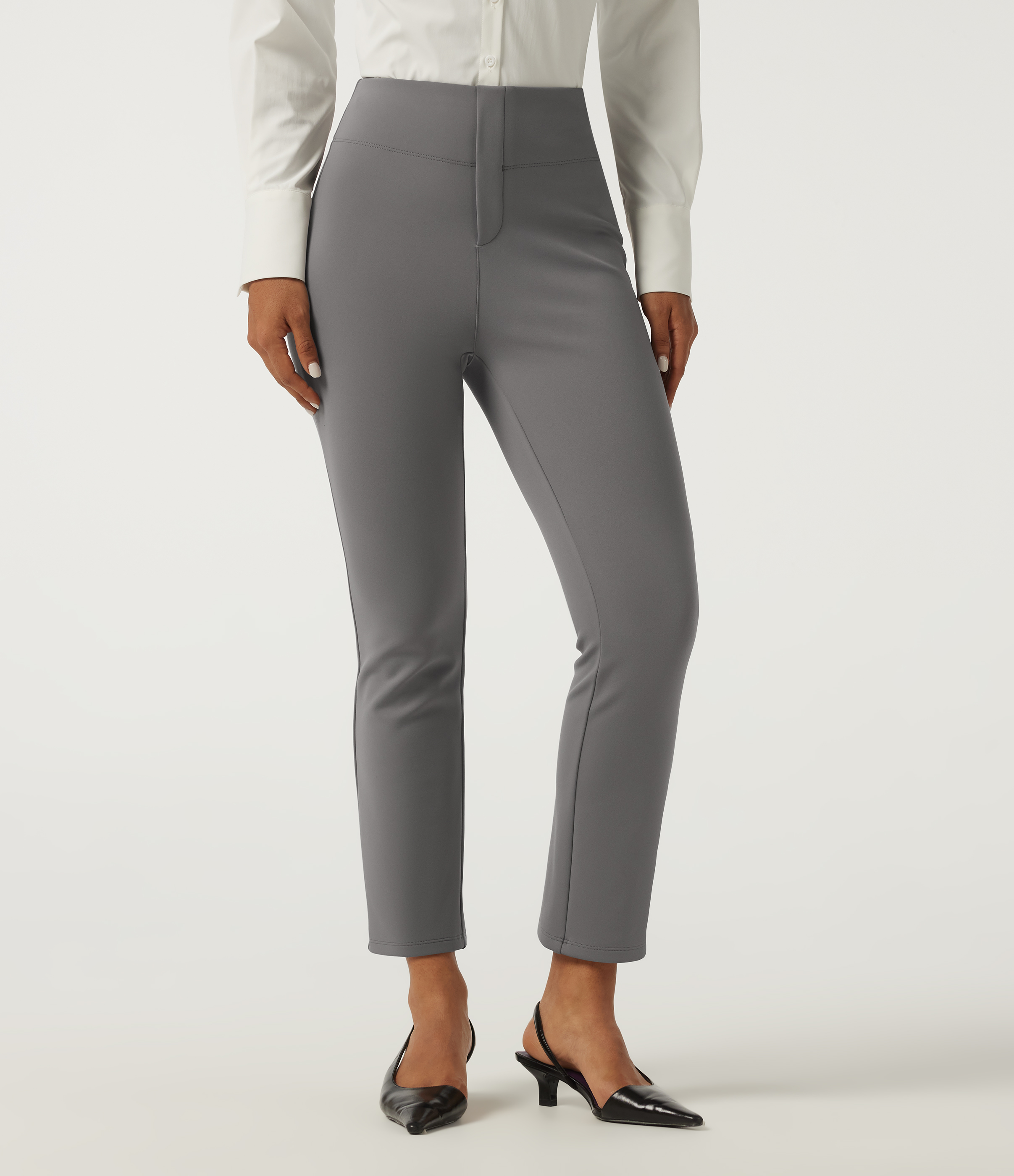Silent Storm Hochgeschnittene, schmal zulaufende, knitterresistente Arbeitshose mit Taschen / 2