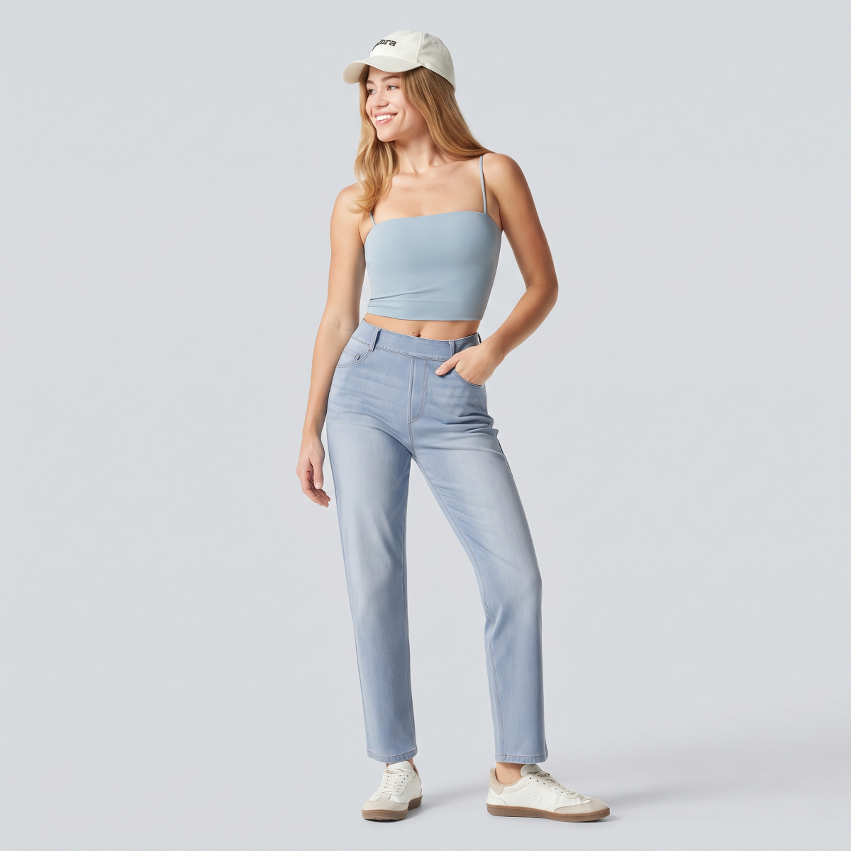 Straight Leg Jeans