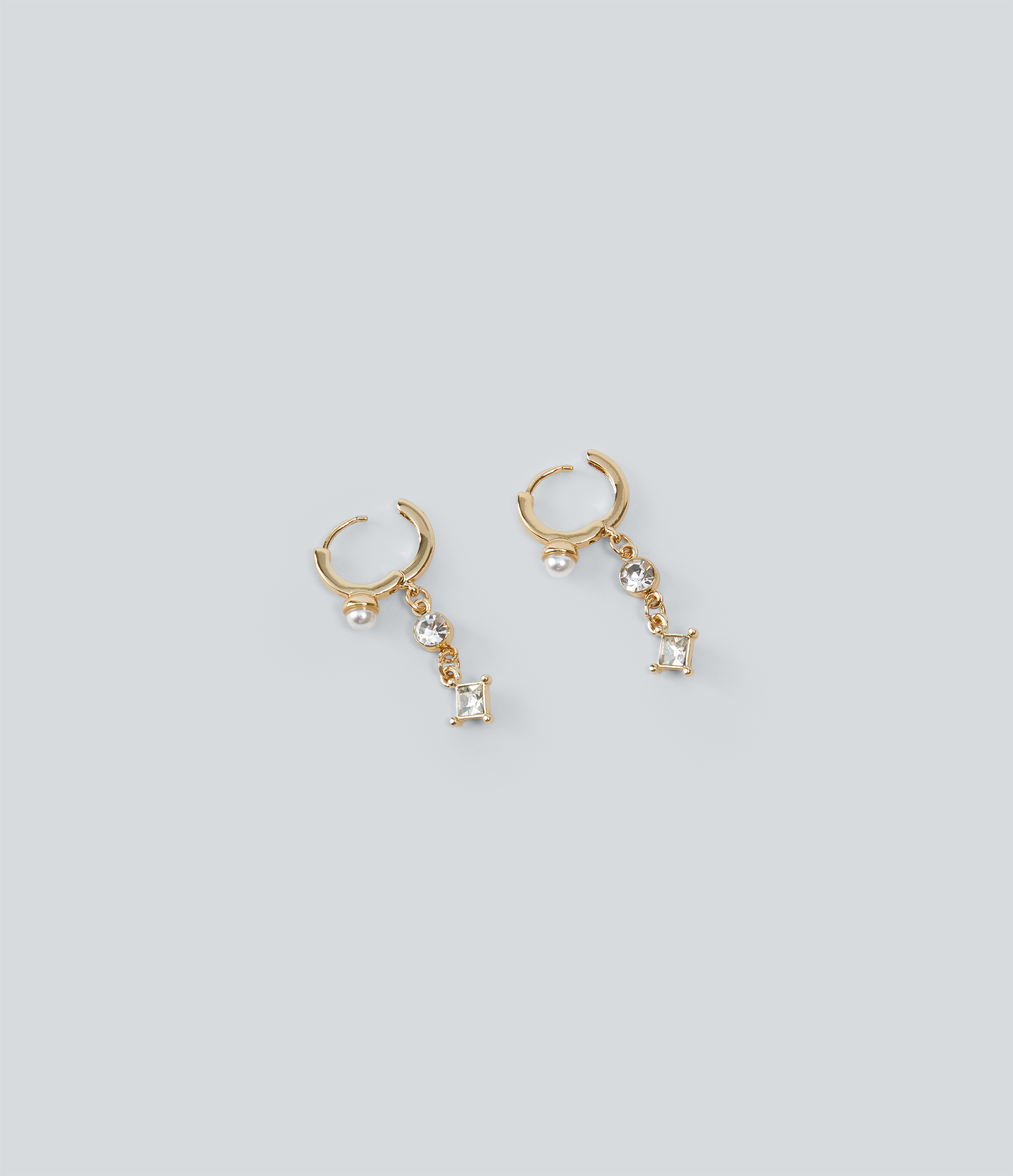 Gold Dangle Earrings / 2