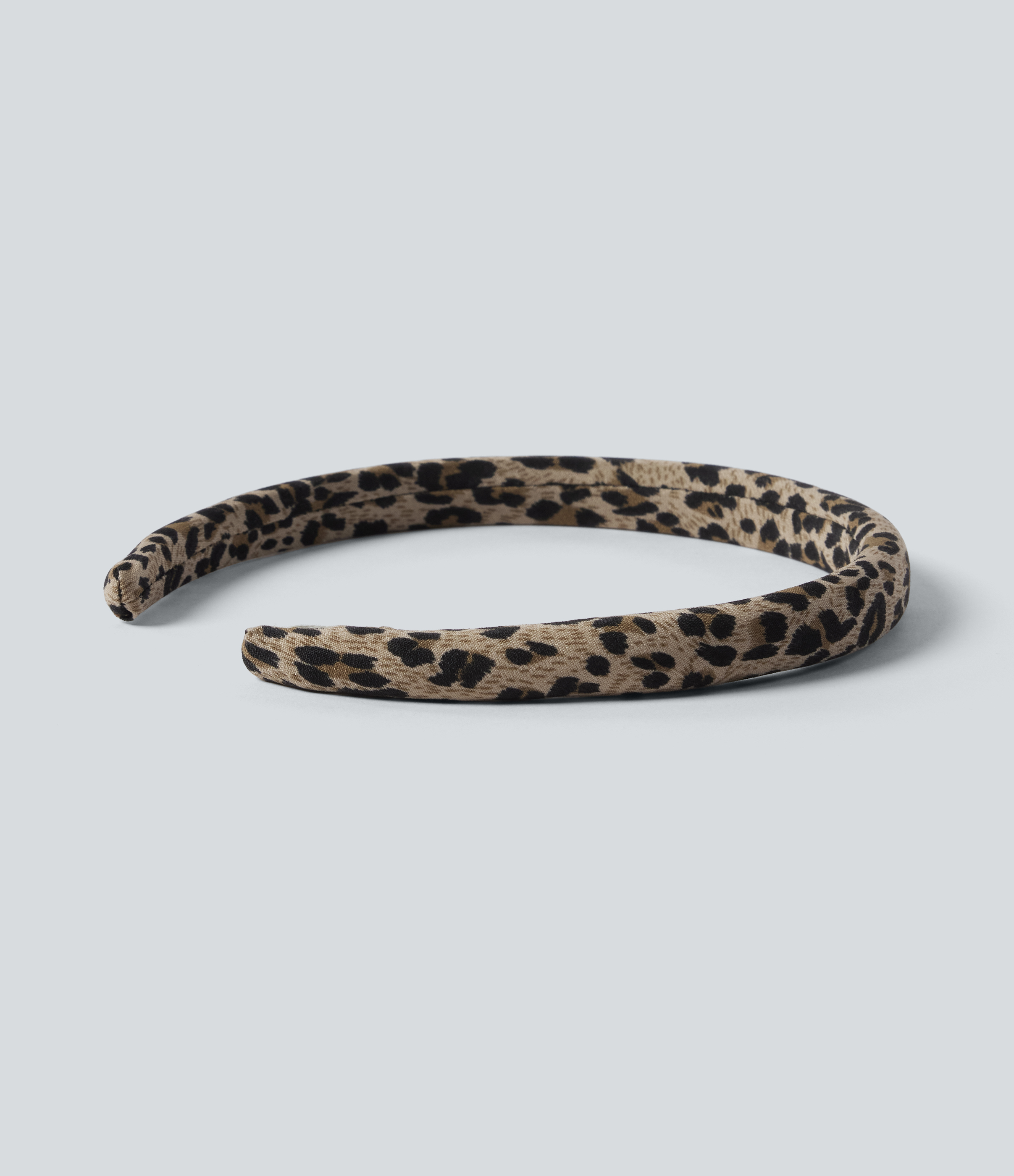 Gold Leopard Print Leopard Print Casual Headband / 2