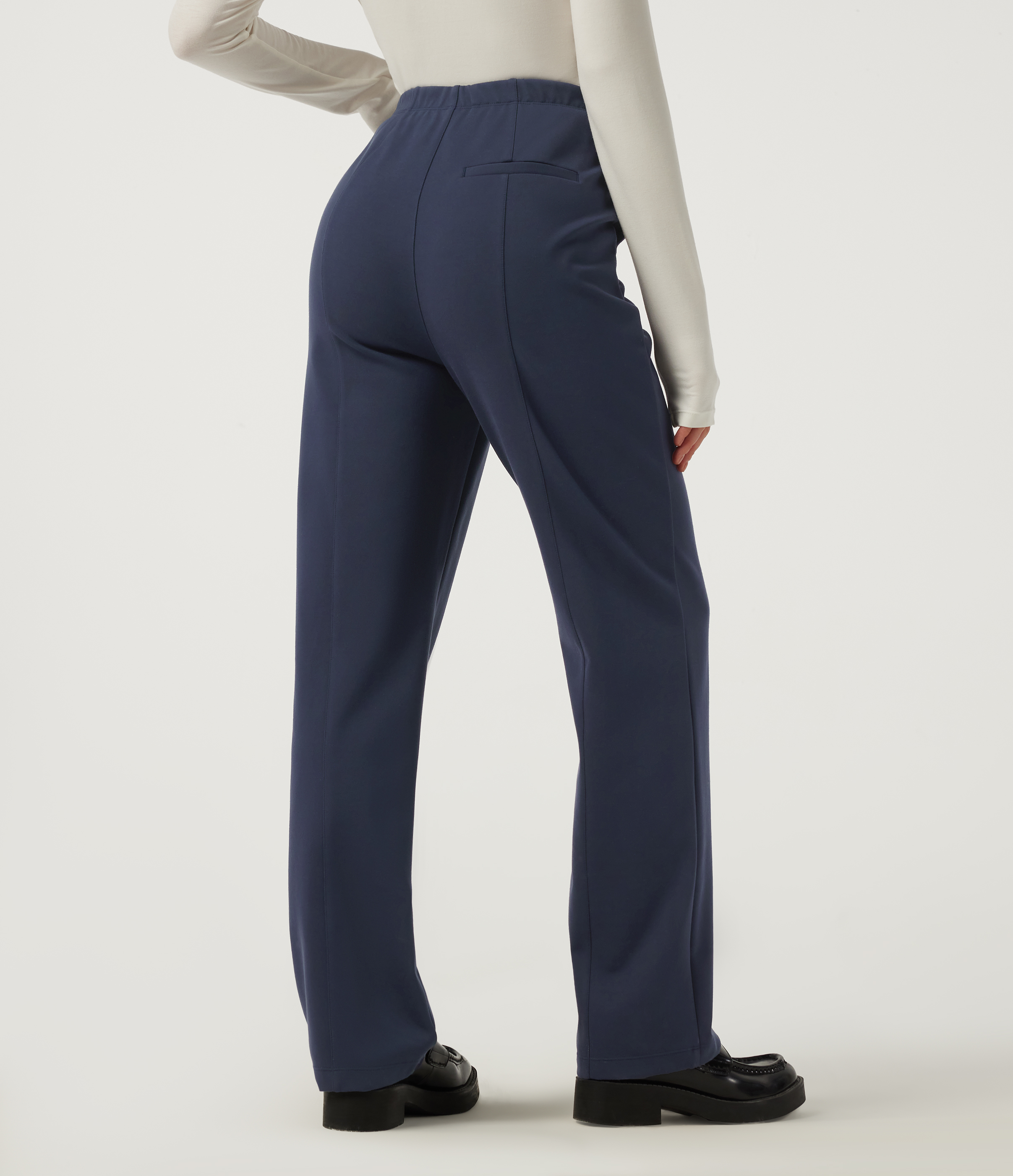 Dress Blues Halara Flex™ High Waisted Straight Leg Work Pants with Pockets / 2