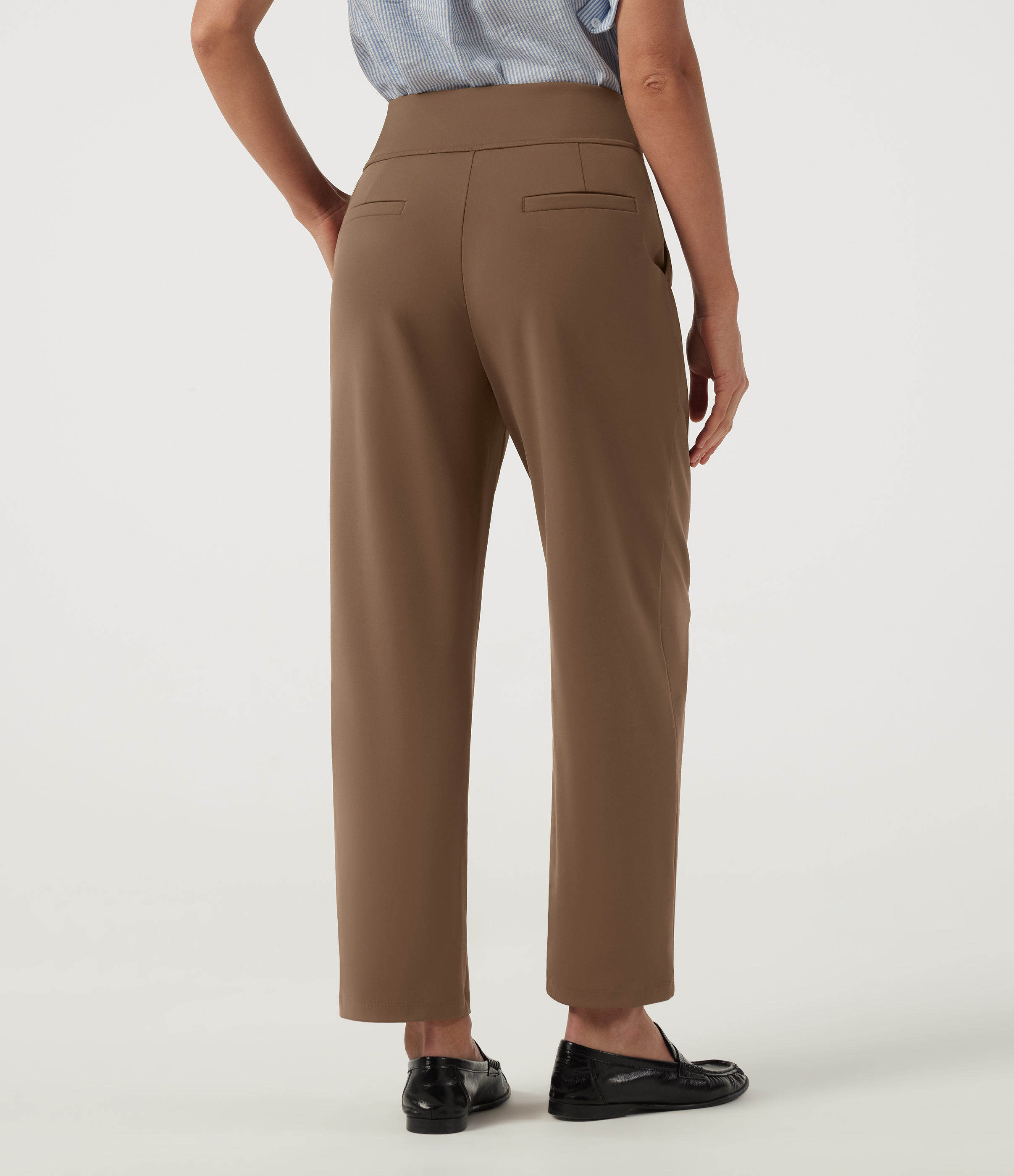 Sepia Halara DayStretch™ - Schmal zulaufende Bürohose mit hohem Bund und Seitentaschen / 2