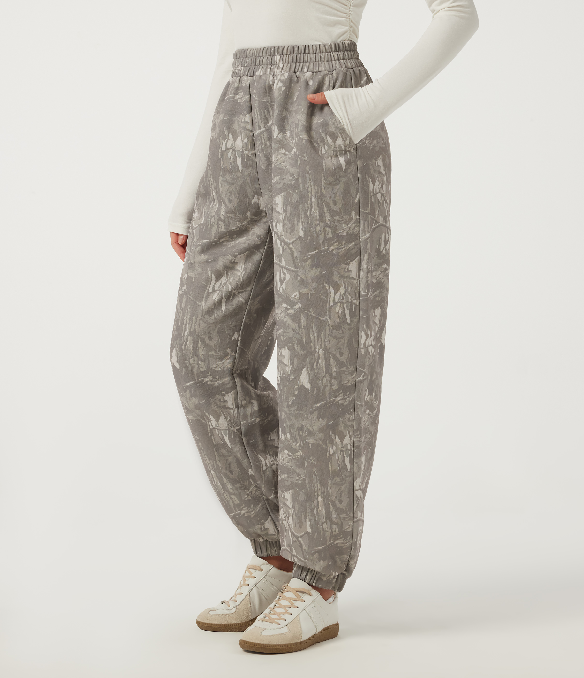 High Waisted Casual Sweatpants with Pockets