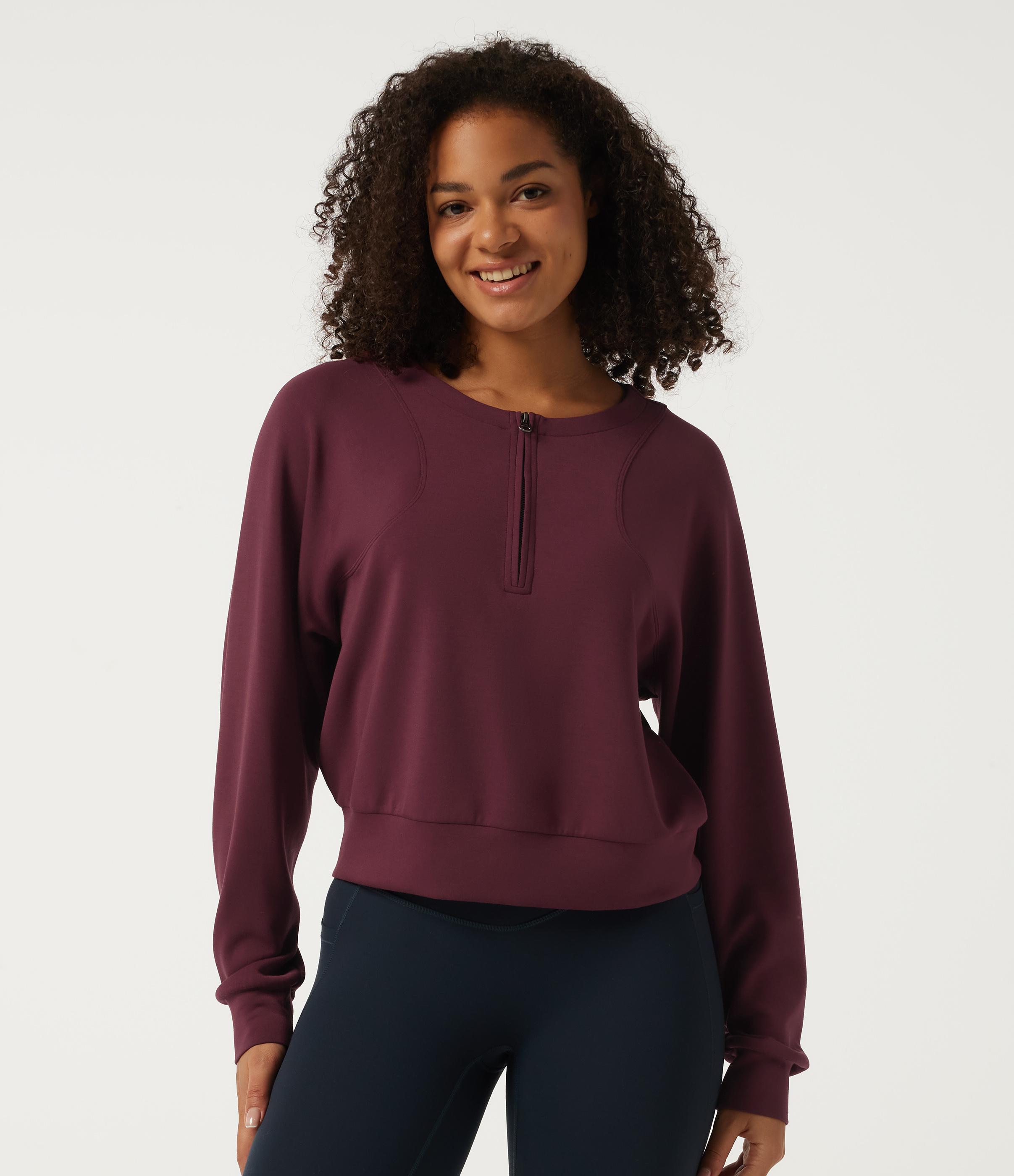 SpacerTek™ Round Neck Long Sleeve Work Sweatshirt