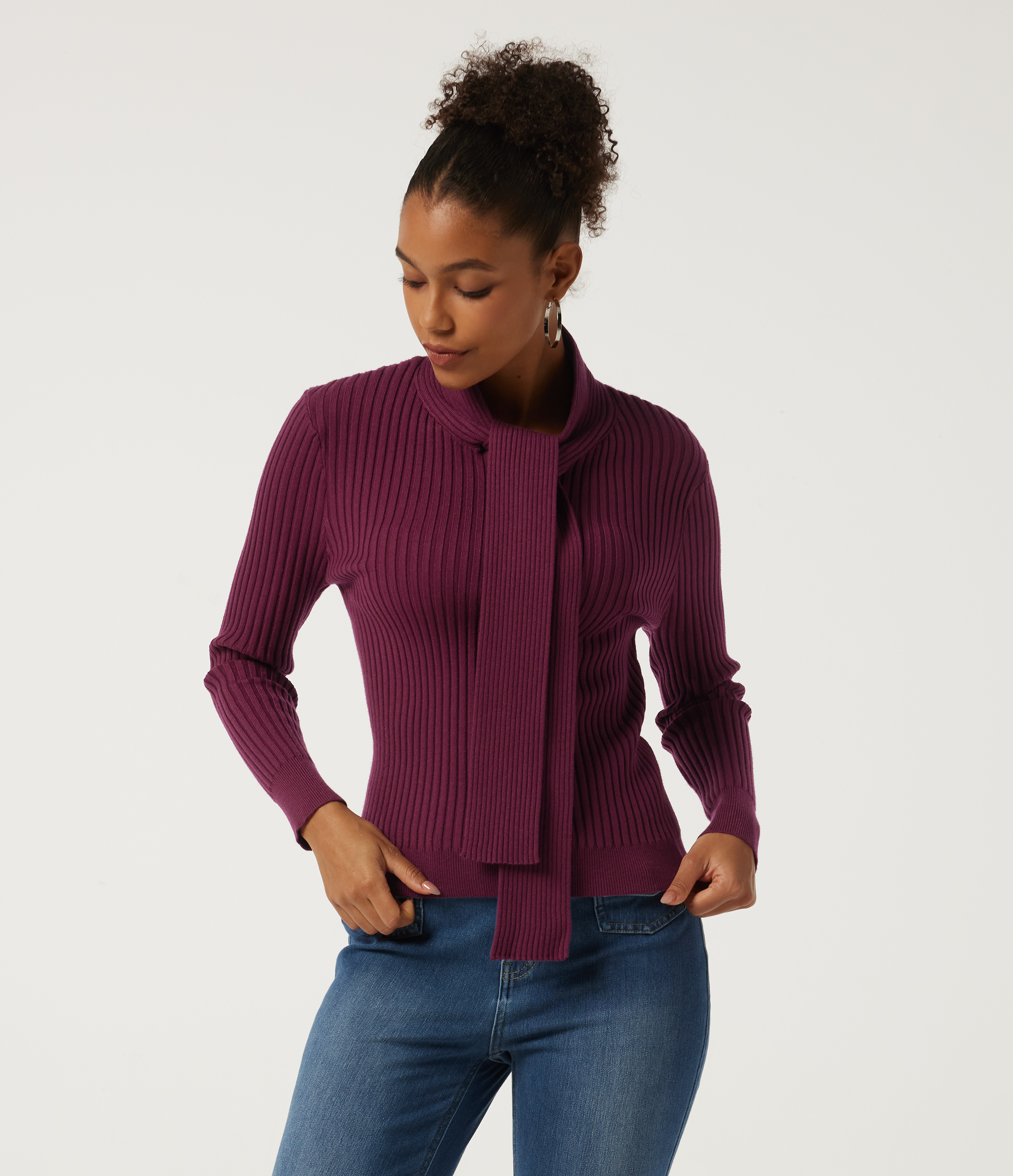 Long Sleeve Work Cardigan Sweater