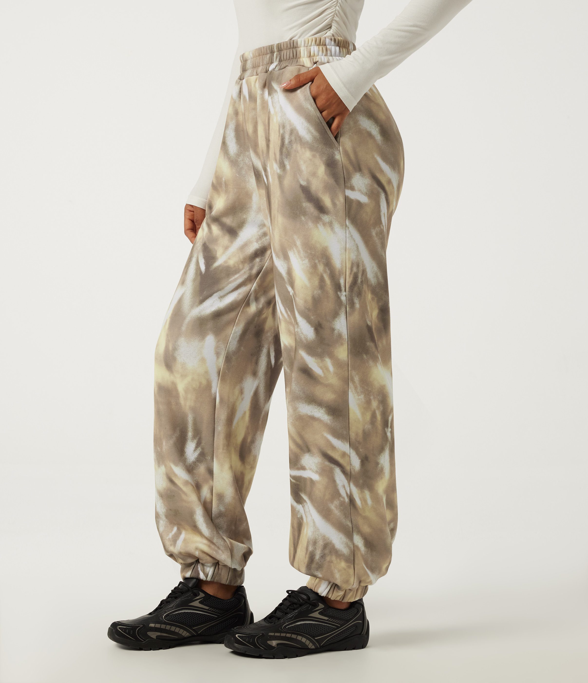 High Waisted Casual Sweatpants with Pockets